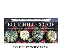 Tablet Screenshot of bluehill.coop